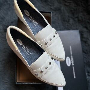 Dr Scholl's White Women's Flats